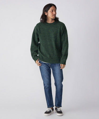 SHIPS:〈シェットランドタイプ〉ウール シャギードッグ ニット (セーター) 23FW