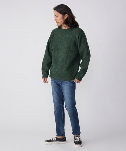 SHIPS:〈シェットランドタイプ〉ウール シャギードッグ ニット (セーター) 23FW