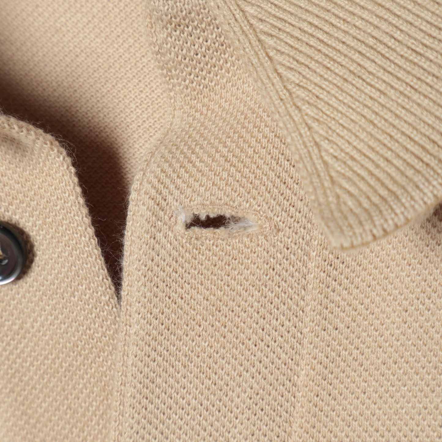 【SHIPS別注】LACOSTE: クラシック ニットリブ ポロシャツ