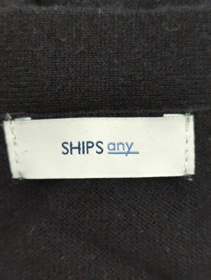 SHIPS any: カシミヤ ミックス ポケット Vネック ニット カーディガン