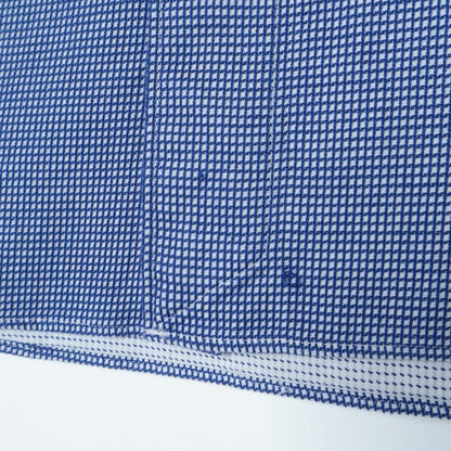 SD: ウォッシュド ワッフル ソリッド シャツ(ネイビー)