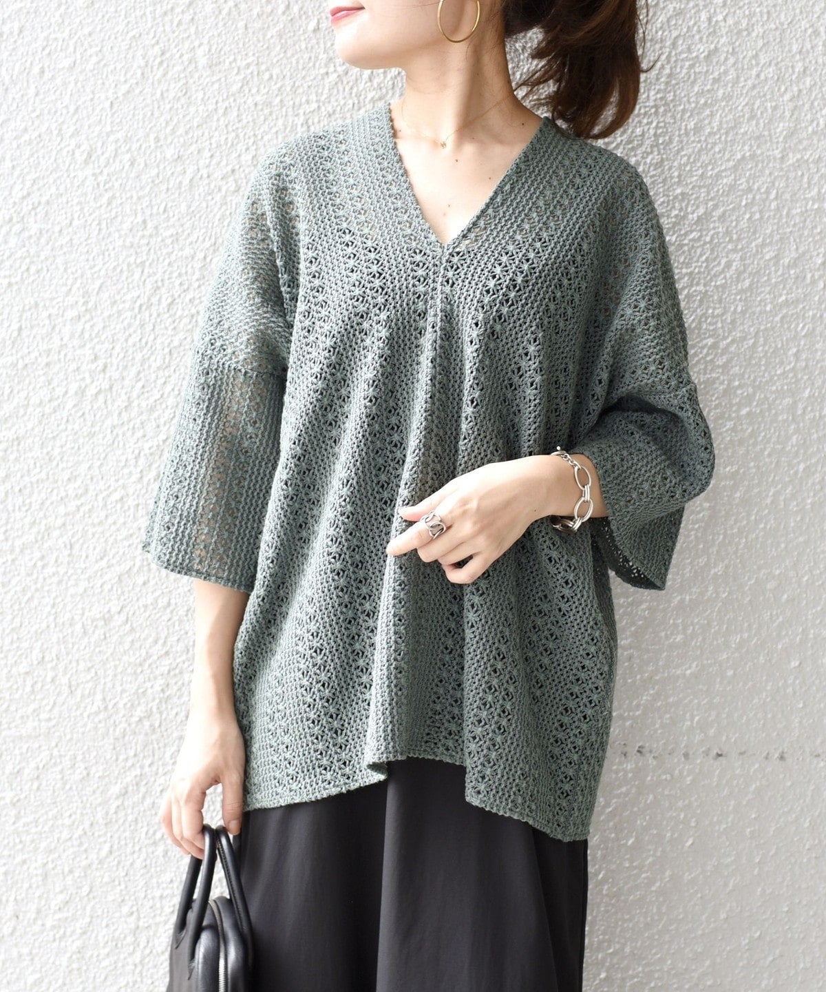 【WEB限定】ラッセルレースプルオーバー