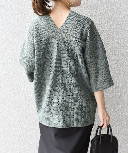 【WEB限定】ラッセルレースプルオーバー