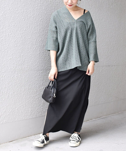 【WEB限定】ラッセルレースプルオーバー