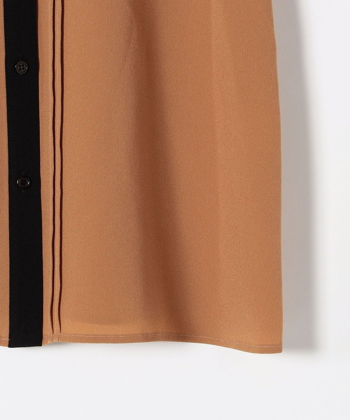 SHIPS any: 〈ウォッシャブル〉ジョーゼット ポイントカラー シャツ ブラウス