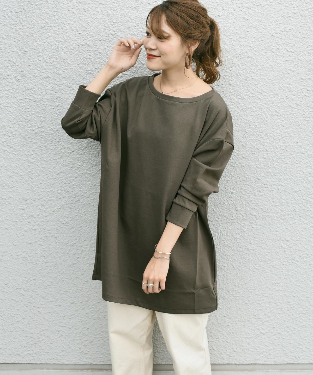 SHOP PRESSチュニックカットソー