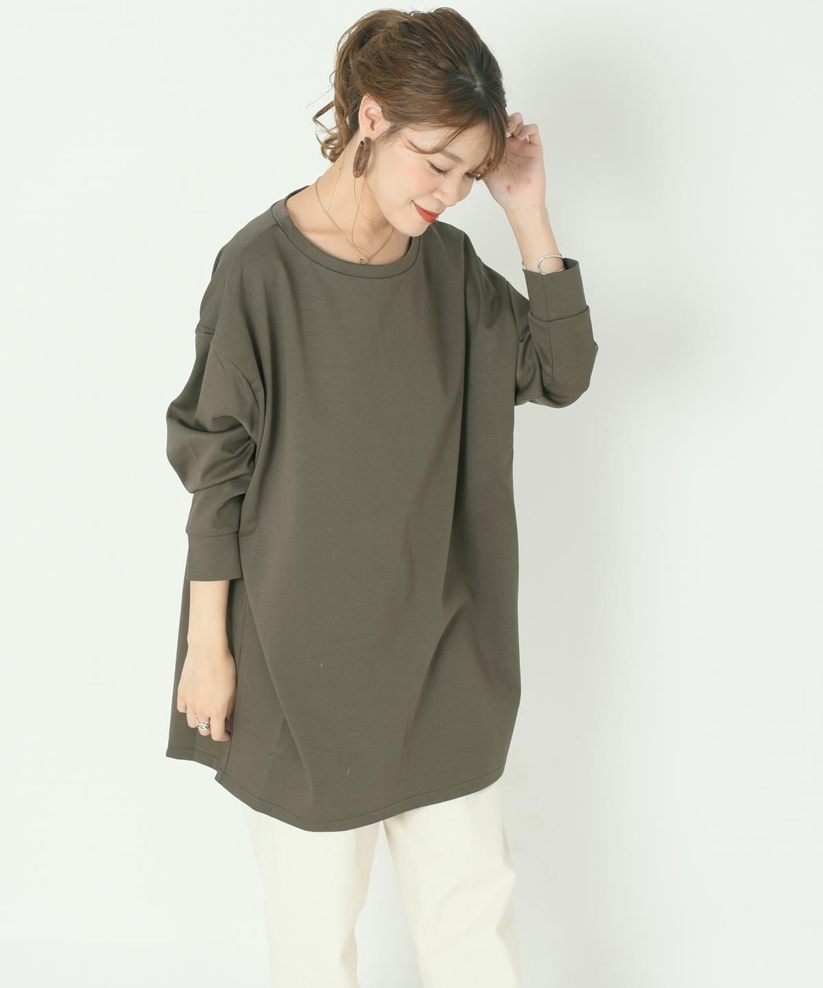 SHOP PRESSチュニックカットソー