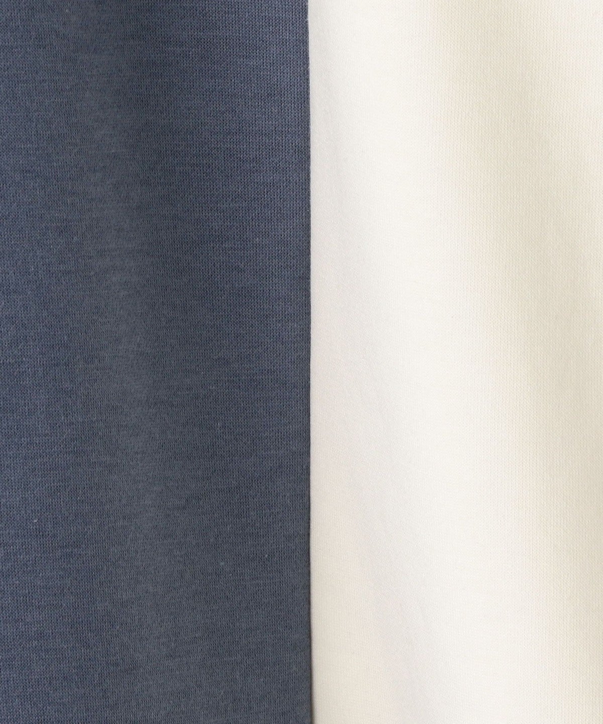 SHIPS: パネル アシンメトリー ポンチ ロングスリーブ カットソー (ロンT) 21SS