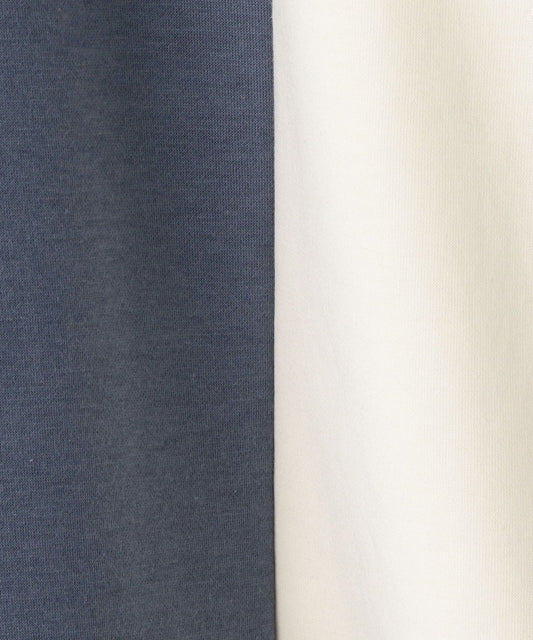 SHIPS: パネル アシンメトリー ポンチ ロングスリーブ カットソー (ロンT) 21SS