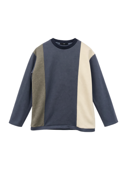 SHIPS: パネル アシンメトリー ポンチ ロングスリーブ カットソー (ロンT) 21SS