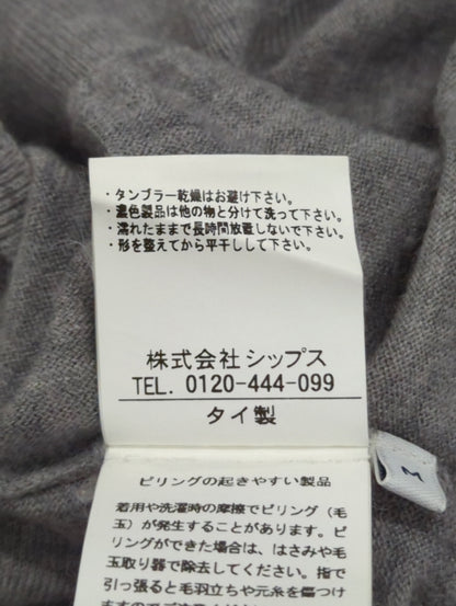 SHIPS:16G MERINO V/N L/S