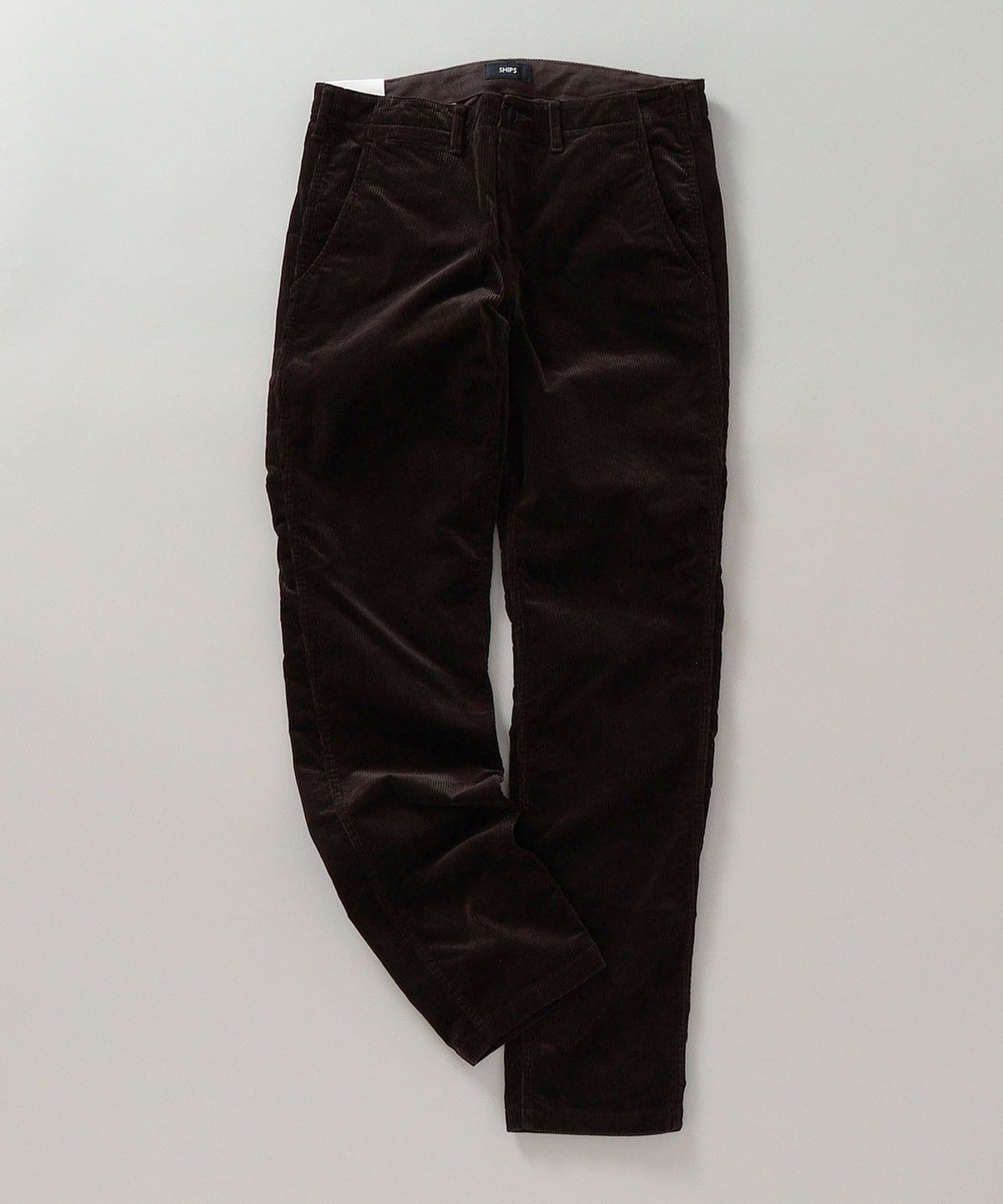 SHIPS:〈抗菌加工〉MADE IN JAPAN コーデュロイ テーパード チノパンツ
