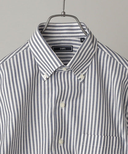 SHIPS: イタリアンボタンダウン パナマ ロンスト シャツ