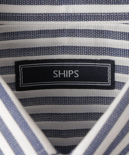 SHIPS: イタリアンボタンダウン パナマ ロンスト シャツ