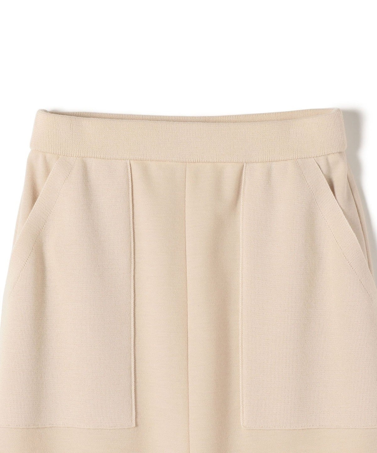 PrimaryNavyLabel:ウールポンチニットスカート