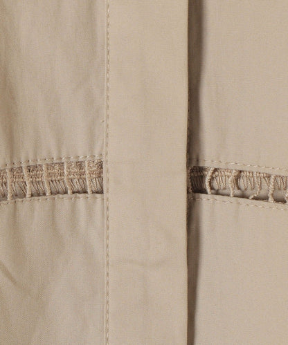【SHIPS別注】BENCH MARKING SHIRT:〈洗濯機可能〉ハシゴレースシャツ