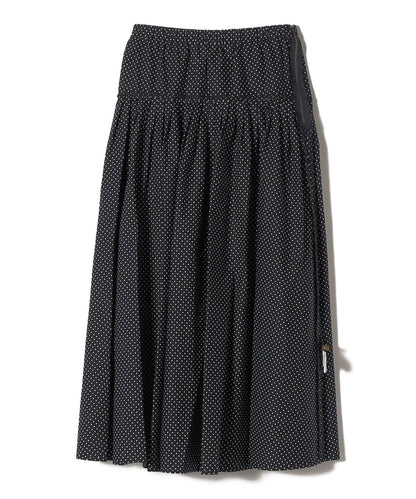 【SHIPS別注】BENCH MARKING SHIRT:〈洗濯機可能〉ドットスカート