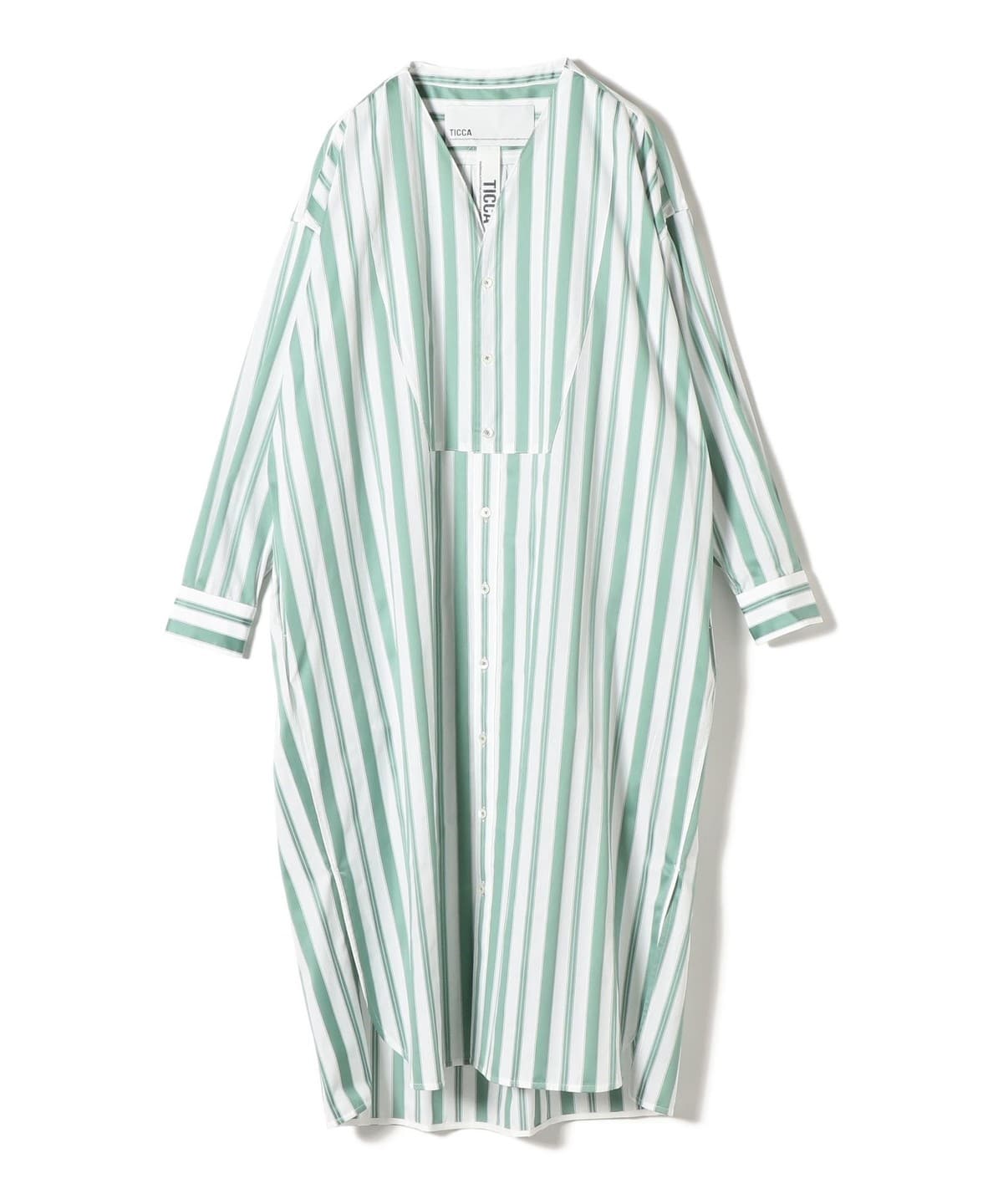TICCA:ロングシャツカーディガン