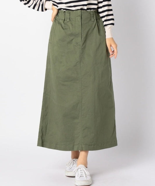 SHIPS Days:ツイルストレッチ ベイカースカート