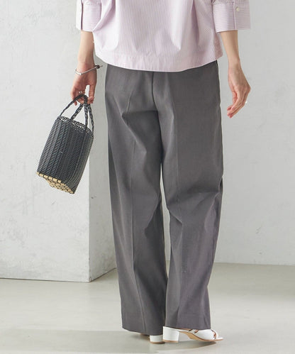 〈手洗い可能 〉ドライオックス フロント タック ストレート パンツ 25SS