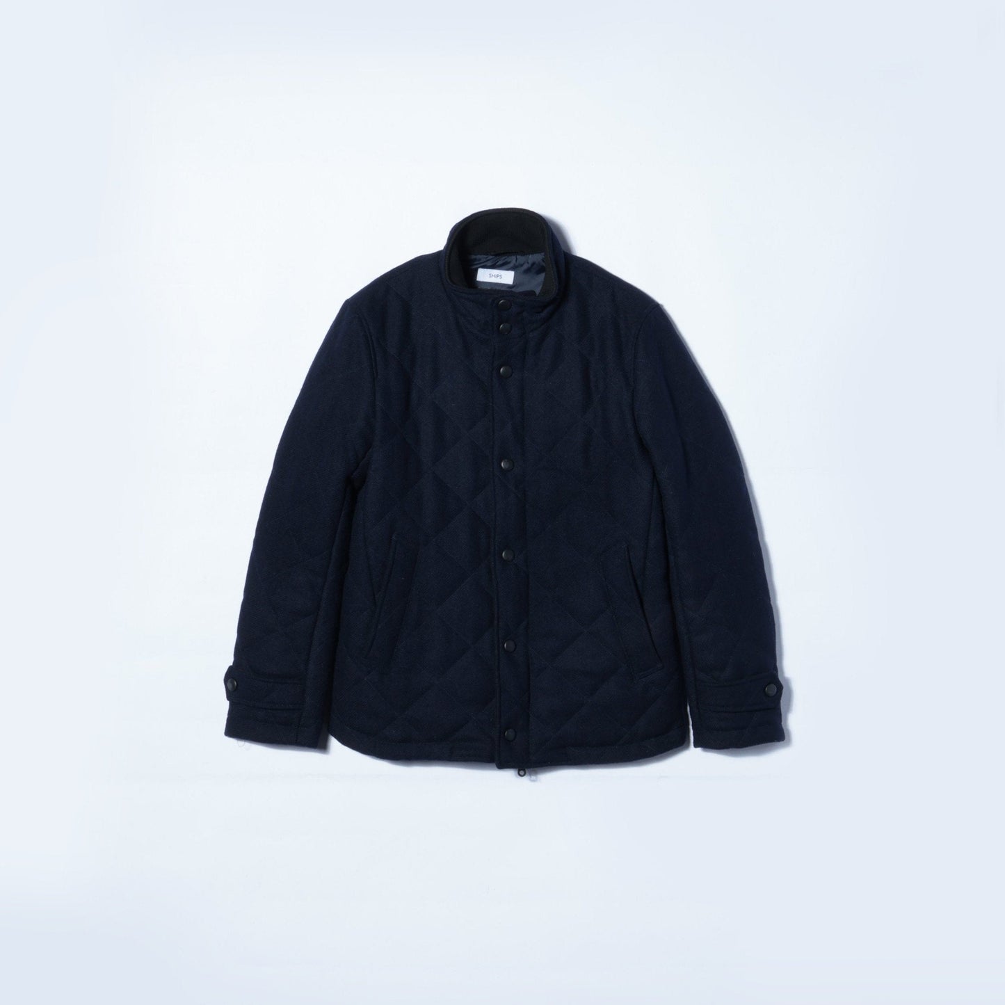 SHIPS:WOOL QUILT STAND BLOUSON