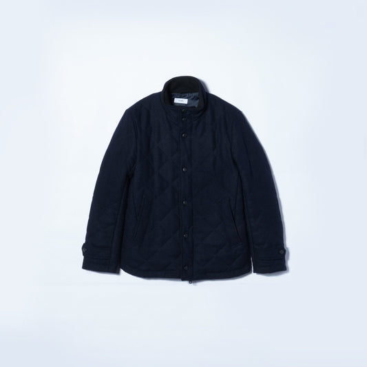 SHIPS:WOOL QUILT STAND BLOUSON