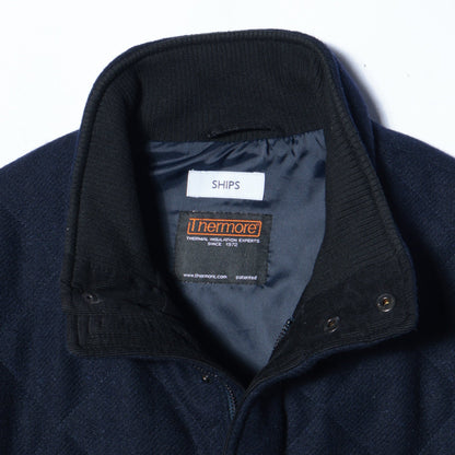 SHIPS:WOOL QUILT STAND BLOUSON