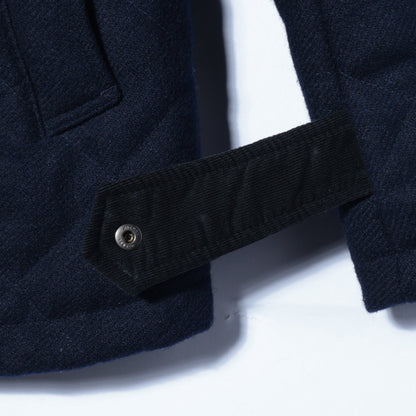 SHIPS:WOOL QUILT STAND BLOUSON