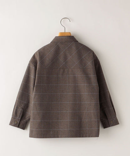 SHIPS KIDS:100〜130cm / チェック シャツ アウター
