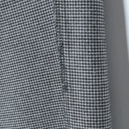 SHIPS any:〈ウォッシャブル〉ピンタック セミフレア イージー チェック フルレングス パンツ