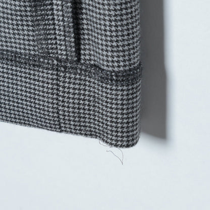 SHIPS any:〈ウォッシャブル〉ピンタック セミフレア イージー チェック フルレングス パンツ