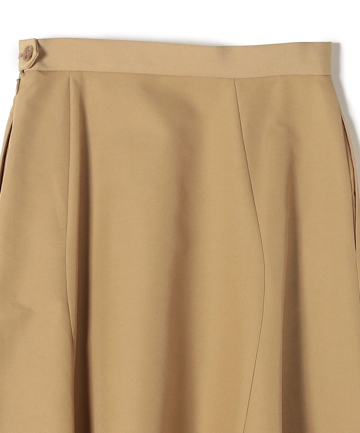 Primary NavyLabel:〈手洗い可能〉ダブルクロスボリュームスカート