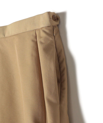 Primary NavyLabel:〈手洗い可能〉ダブルクロスボリュームスカート