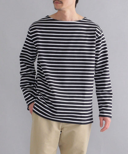 SHIPS STANDARD: SUVIN/PIMA ベーシック バスクシャツ L/S