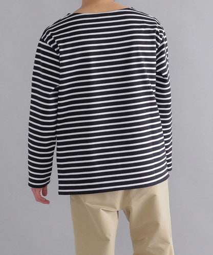 SHIPS STANDARD: SUVIN/PIMA ベーシック バスクシャツ L/S