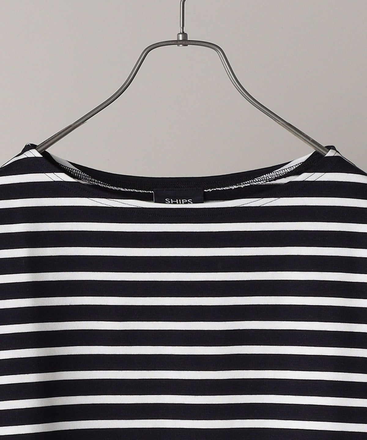 SHIPS STANDARD: SUVIN/PIMA ベーシック バスクシャツ L/S