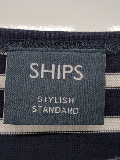 SHIPS STANDARD: SUVIN/PIMA ベーシック バスクシャツ L/S