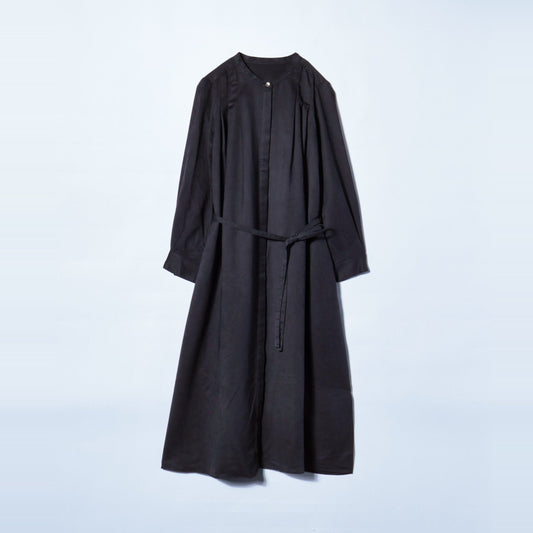 〈手洗い可能〉フェイクスエード羽織りワンピース