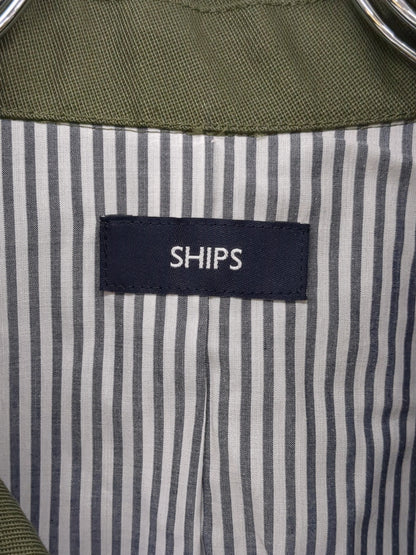 SHIPS: ミリタリークロス スタンドカラー ジャケット