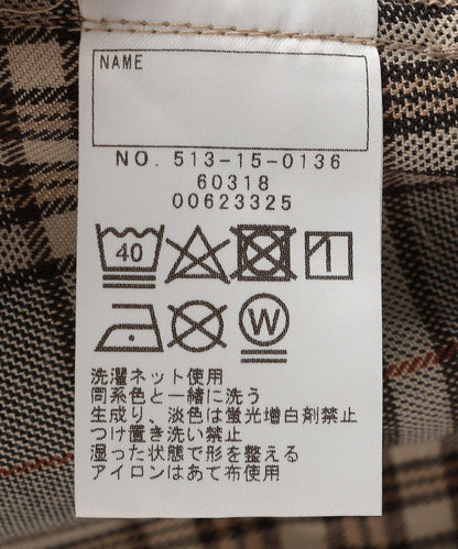 SHIPS KIDS:100〜130cm / グレンチェック シェフズ パンツ