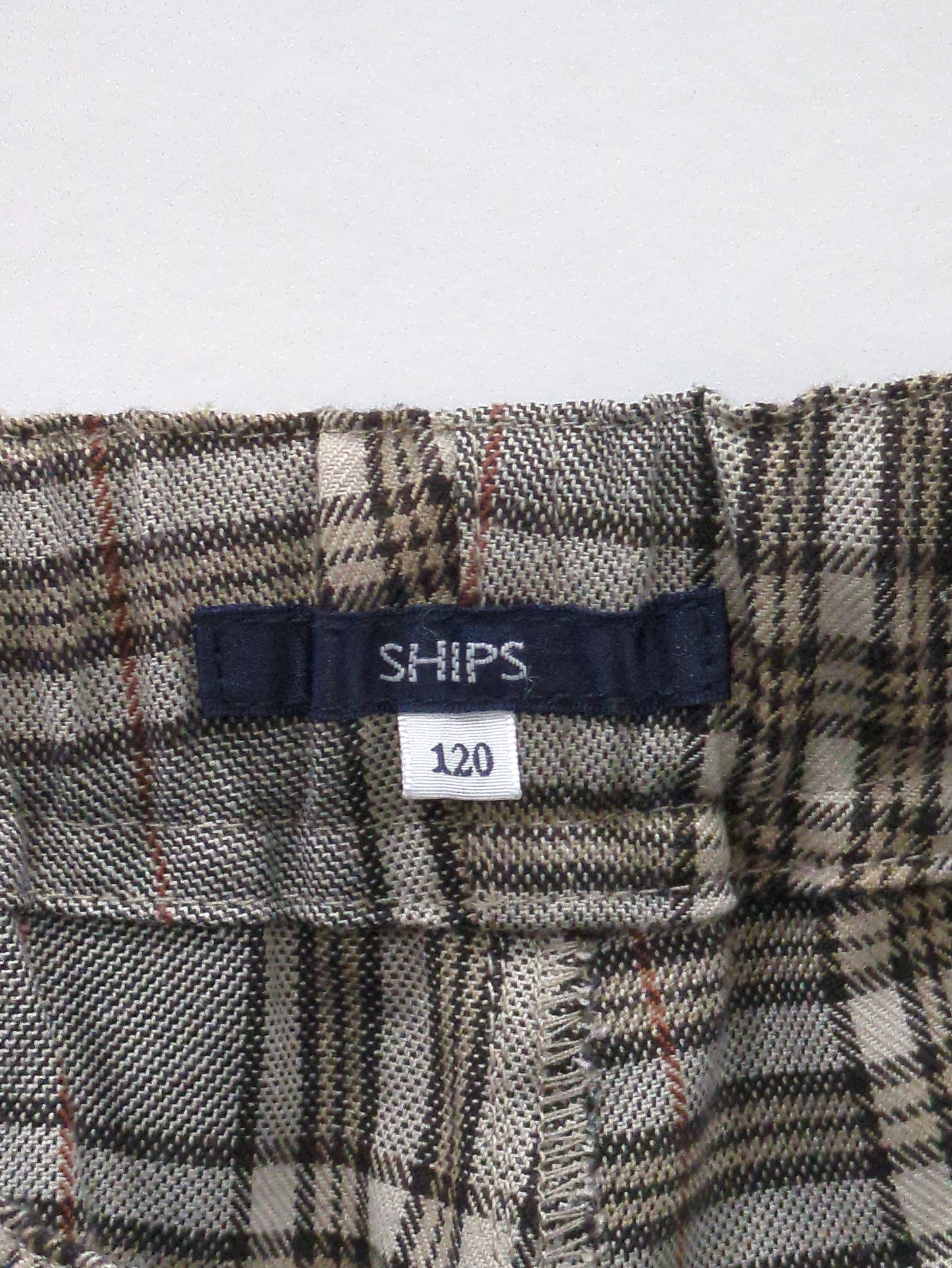 SHIPS KIDS:100〜130cm / グレンチェック シェフズ パンツ