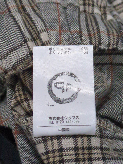 SHIPS KIDS:100〜130cm / グレンチェック シェフズ パンツ
