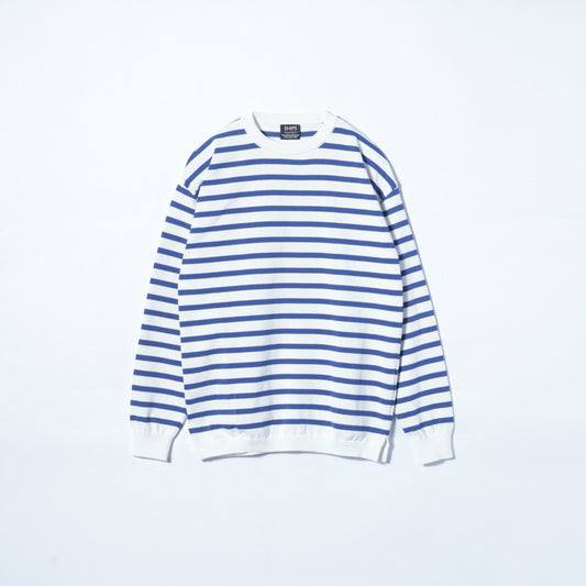 SHIPS: PROOF PLUS(R) ミドルゲージ ボーダー ニット