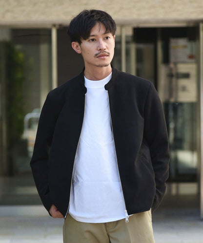 SHIPS: マシュマロスエード シングルライダース ジャケット