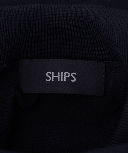 SHIPS: ＜ウォッシャブル＞12GG テックウール タートルネック ニット