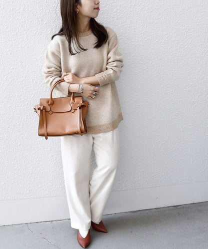 SHIPS any: ジャカード ヘム ニット プルオーバー