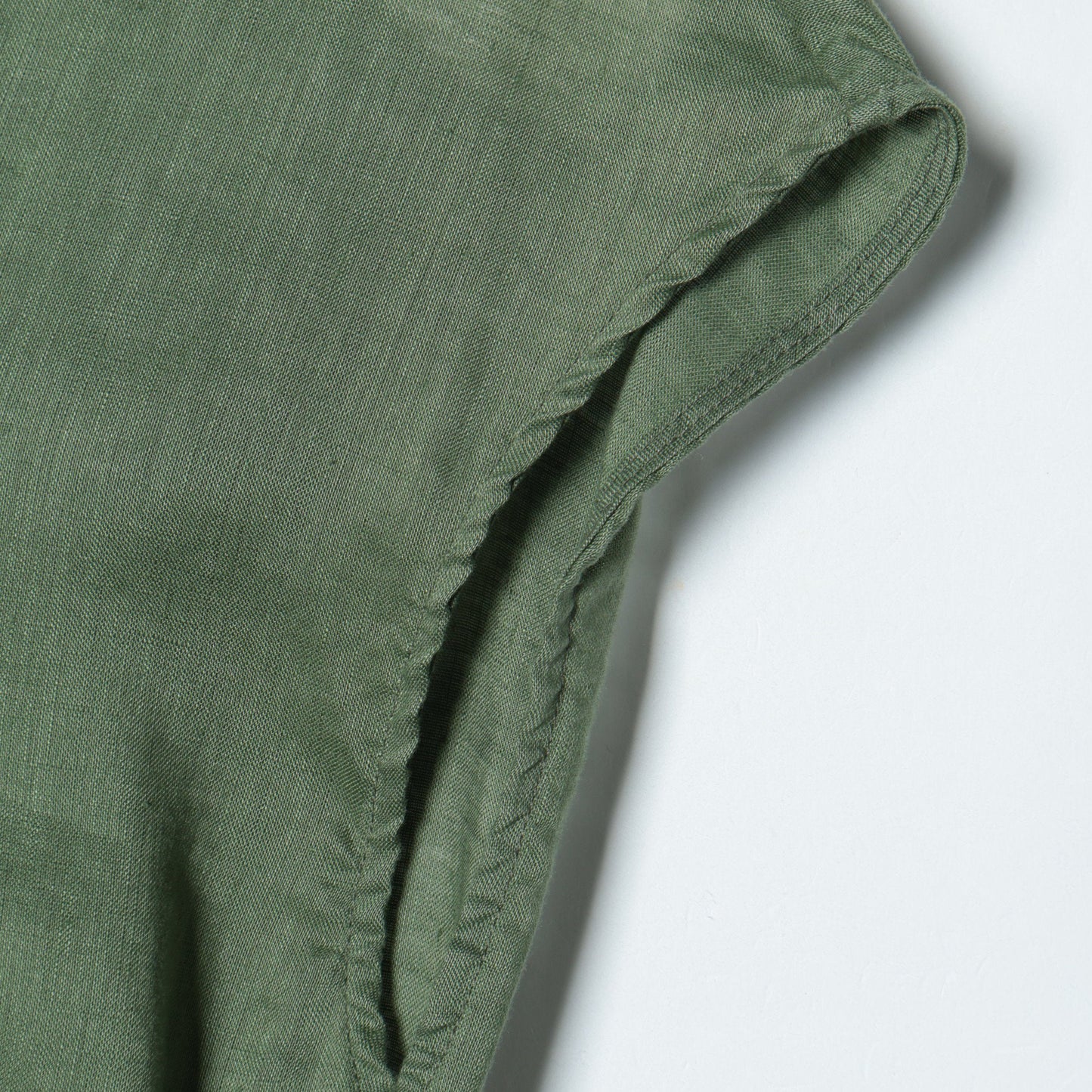 〈手洗い可能〉2WAYリネンVネックワンピース