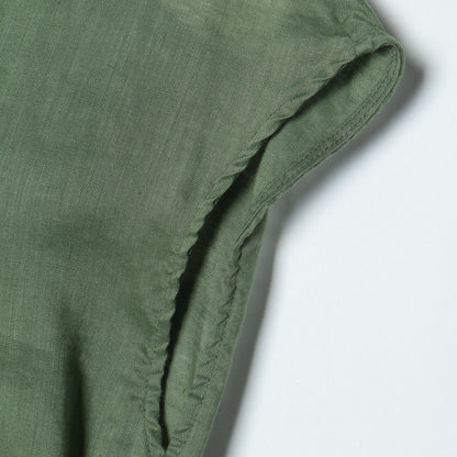 〈手洗い可能〉2WAYリネンVネックワンピース