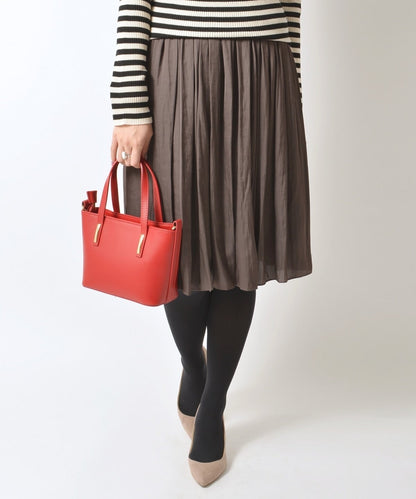 ヴィンテージサテンギャザースカート