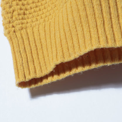 SU: ケーブル/MOSS STITCH クルーネック ニット